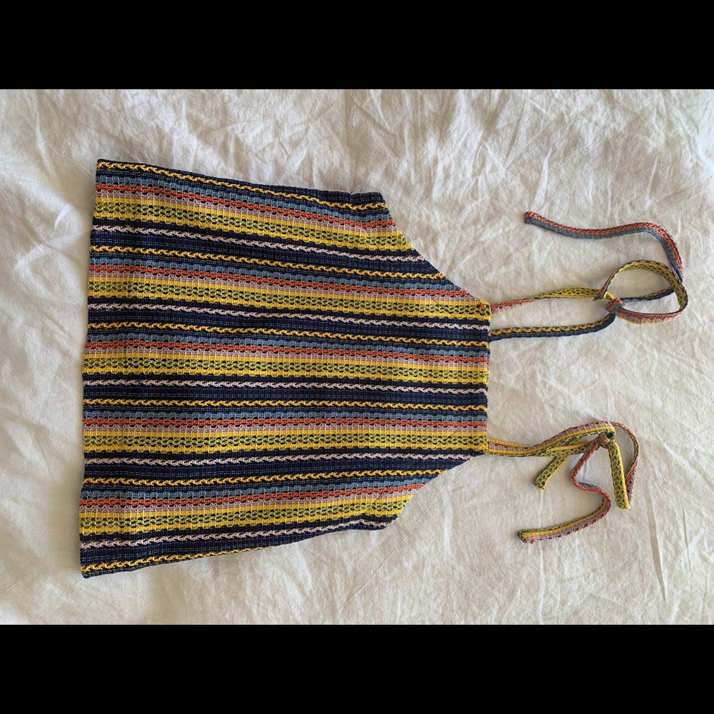 Multicolored Tie Tank